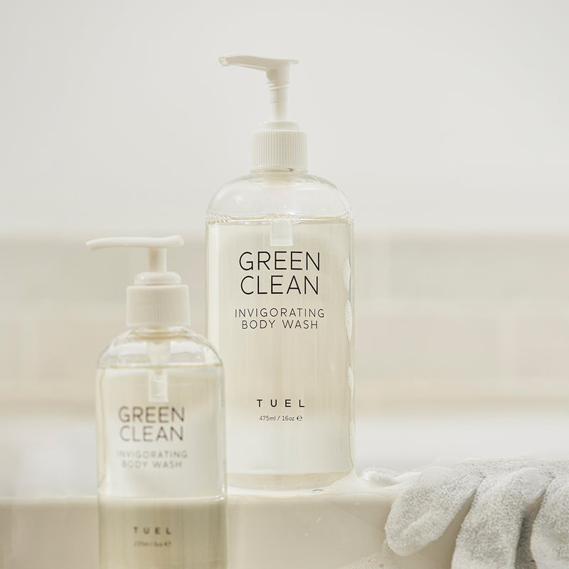 Green Clean Invigorating Body Wash Large